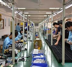 工业美学与科技融合 电子产品工厂装修设计灵感探索